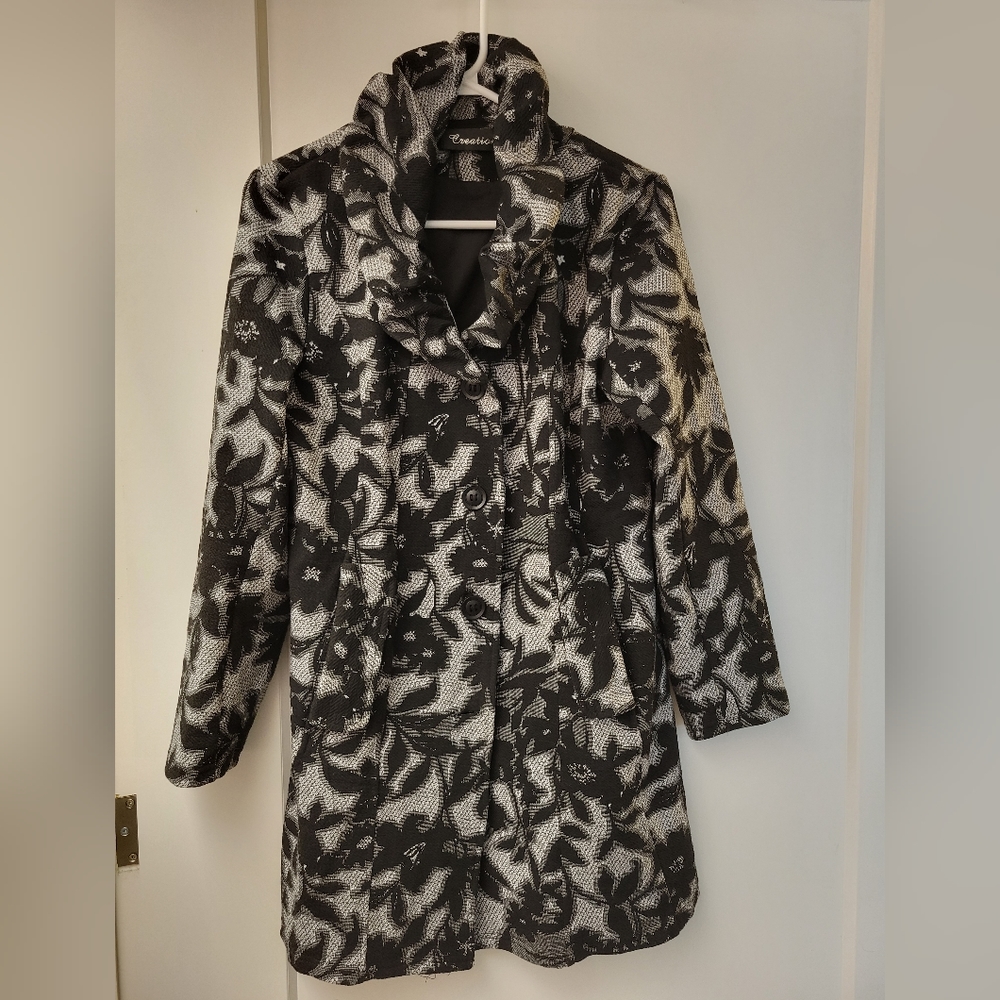 Vintage style Print Jacket